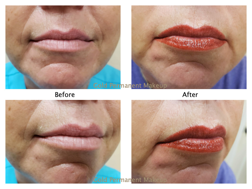 Permanent Makeup  Lips  Kim Duffy